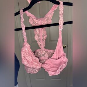 Lace Pink Women's Intimate Bra